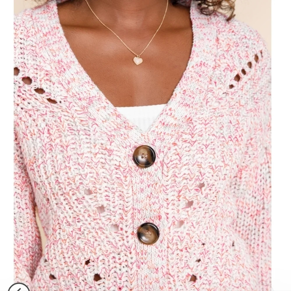 Cupcake Cara Balloon Sleeve Cardigan - Picture 4 of 8